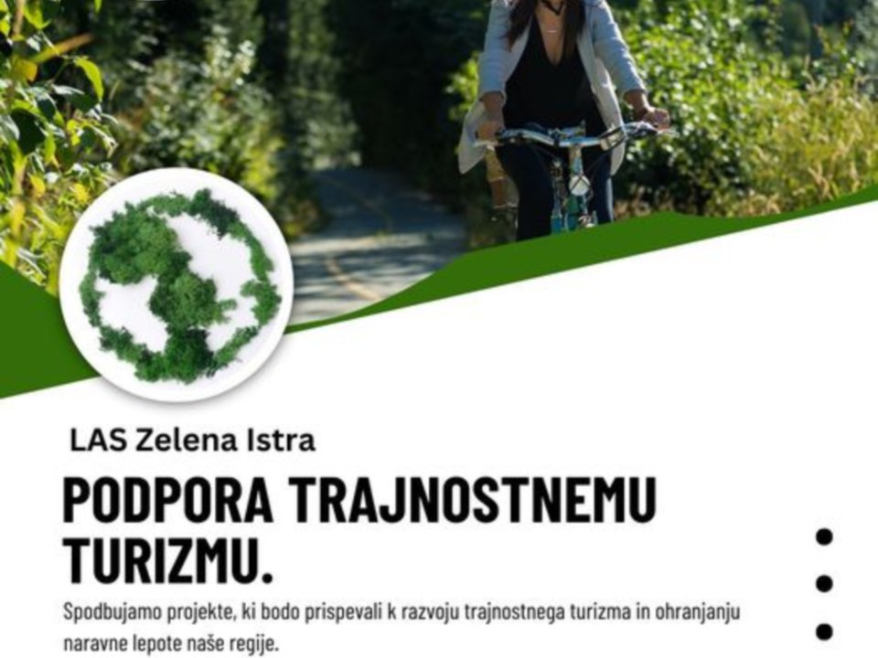 LAS Zelena Istra: Podpora trajnostnemu turizmu