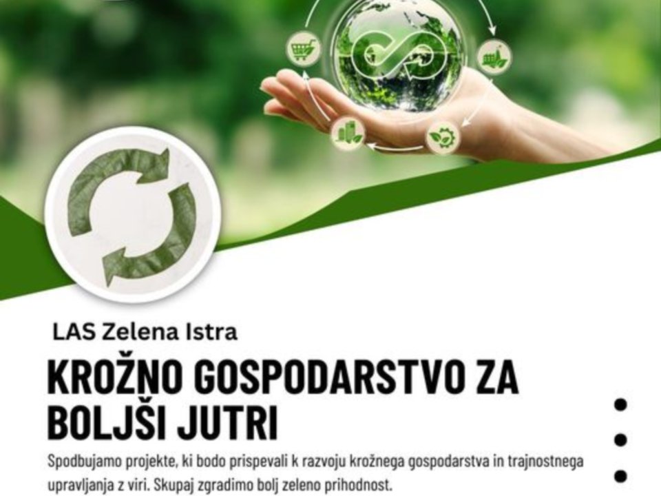 LAS Zelena Istra: Krožno gospodarstvo