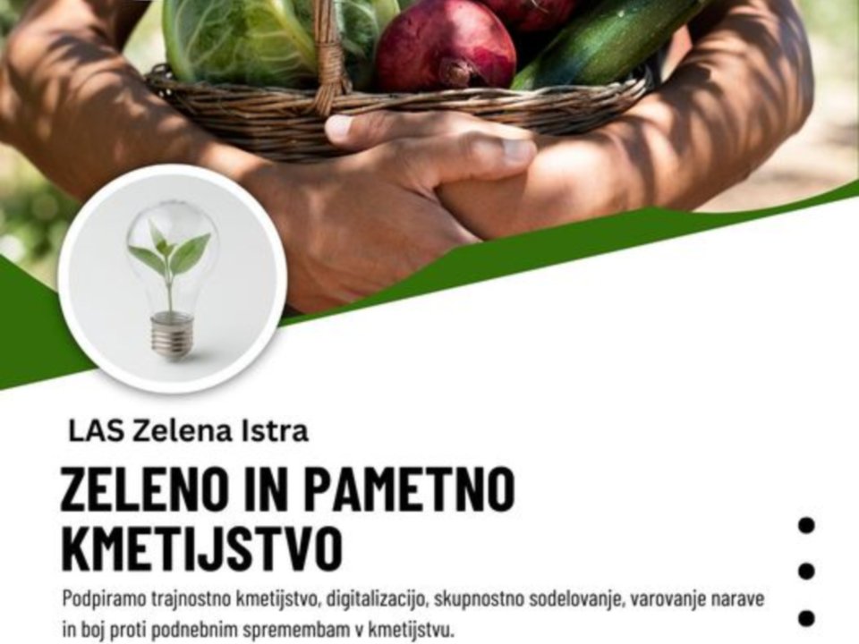 LAS Zelena Istra: Zeleno in pametno kmetijstvo