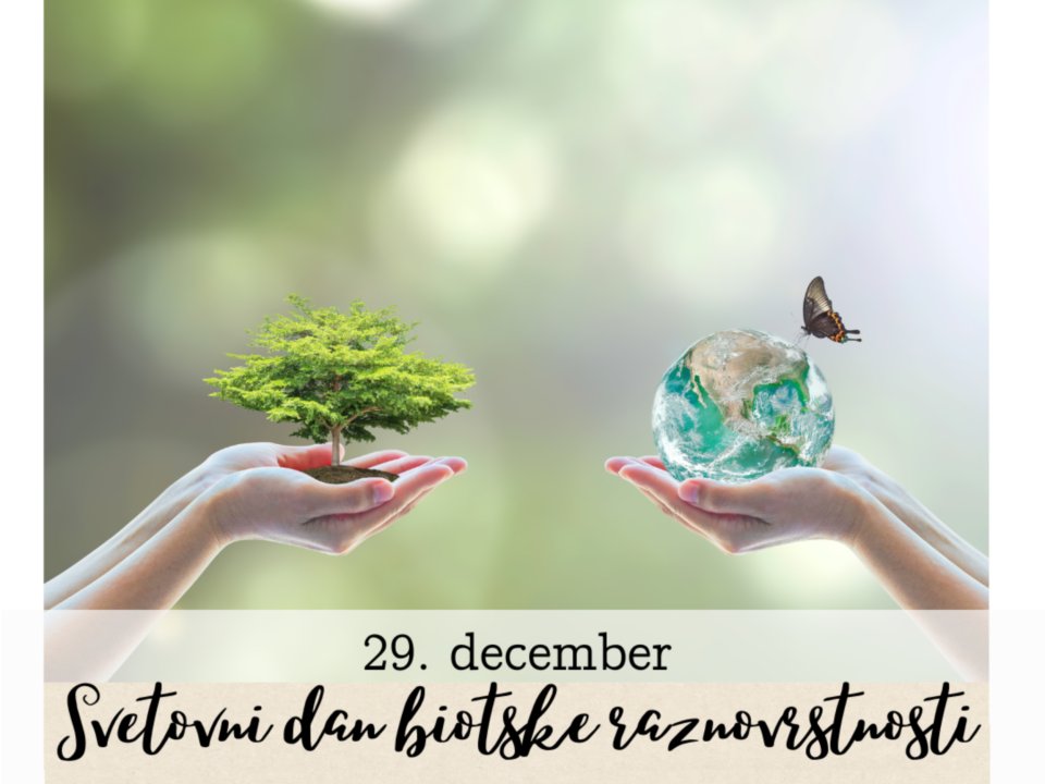 Biotska raznovrstnost - na&scaron;e naravno bogastvo